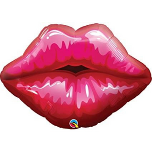 Mini Valentine Kissy Lips Balloon Air-filled only