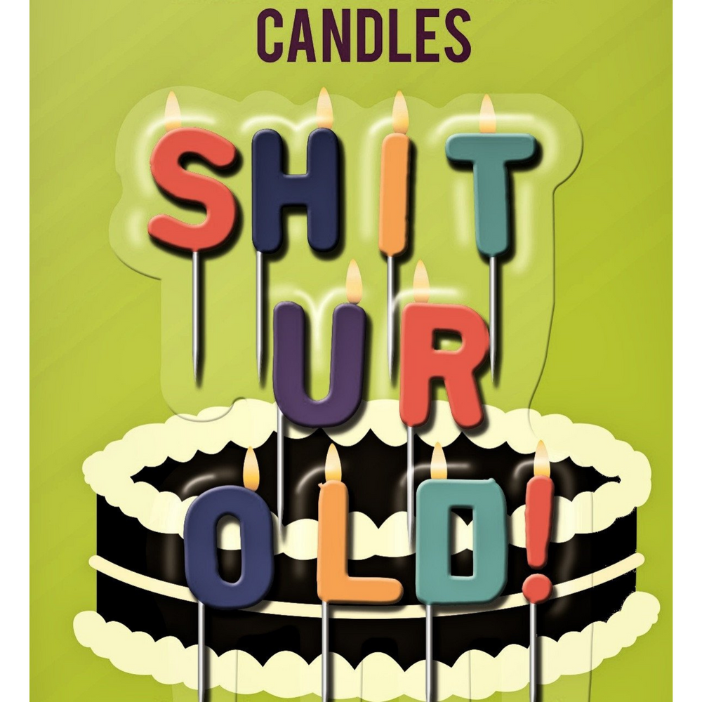 Sh*t ur Old Candle Set