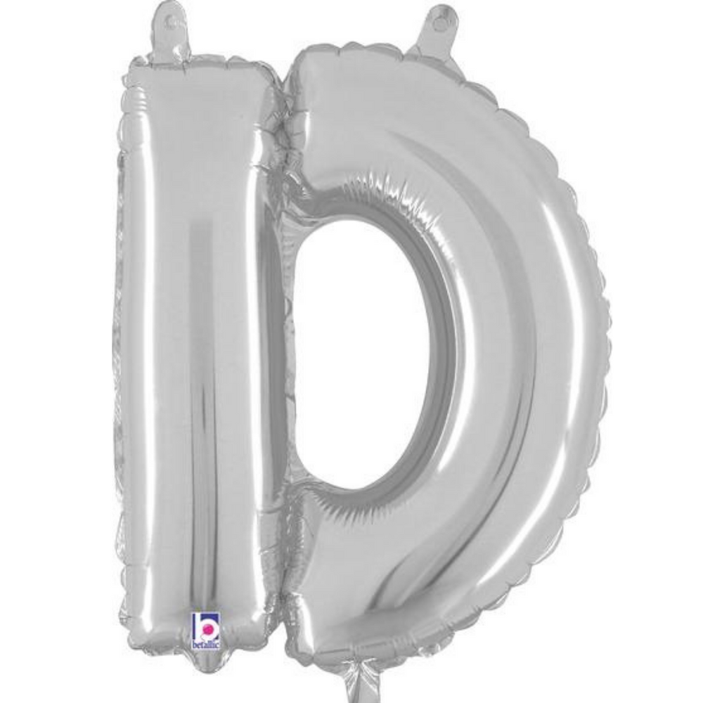 
                
                    Load image into Gallery viewer, Letter Balloons Gold &amp;amp; Silver 14&amp;quot;
                
            