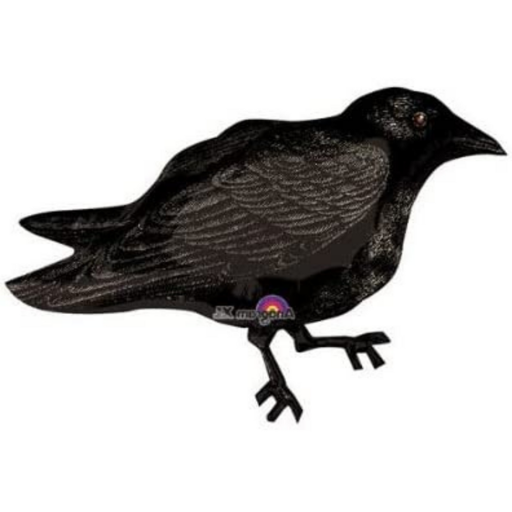 Halloween Black Crow Balloon