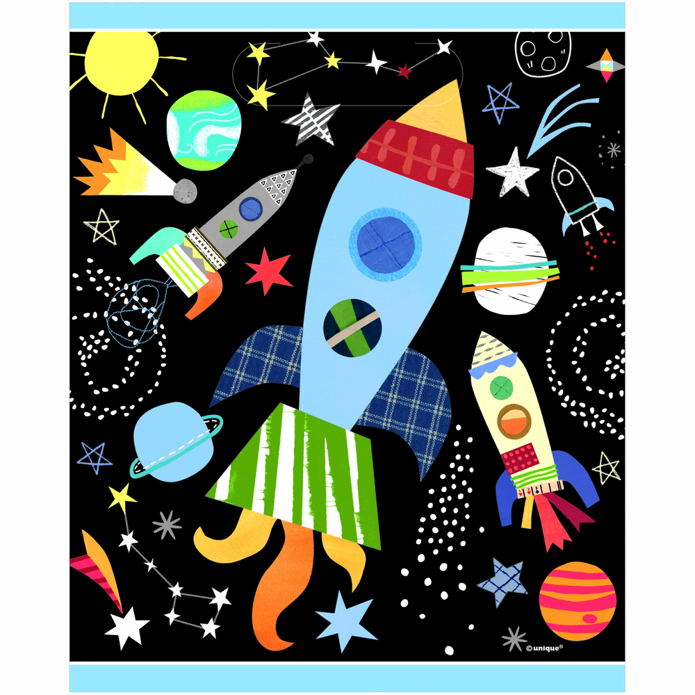 Outer Space Loot Bags 8 pk