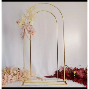 Gold Double Arch Backdrop