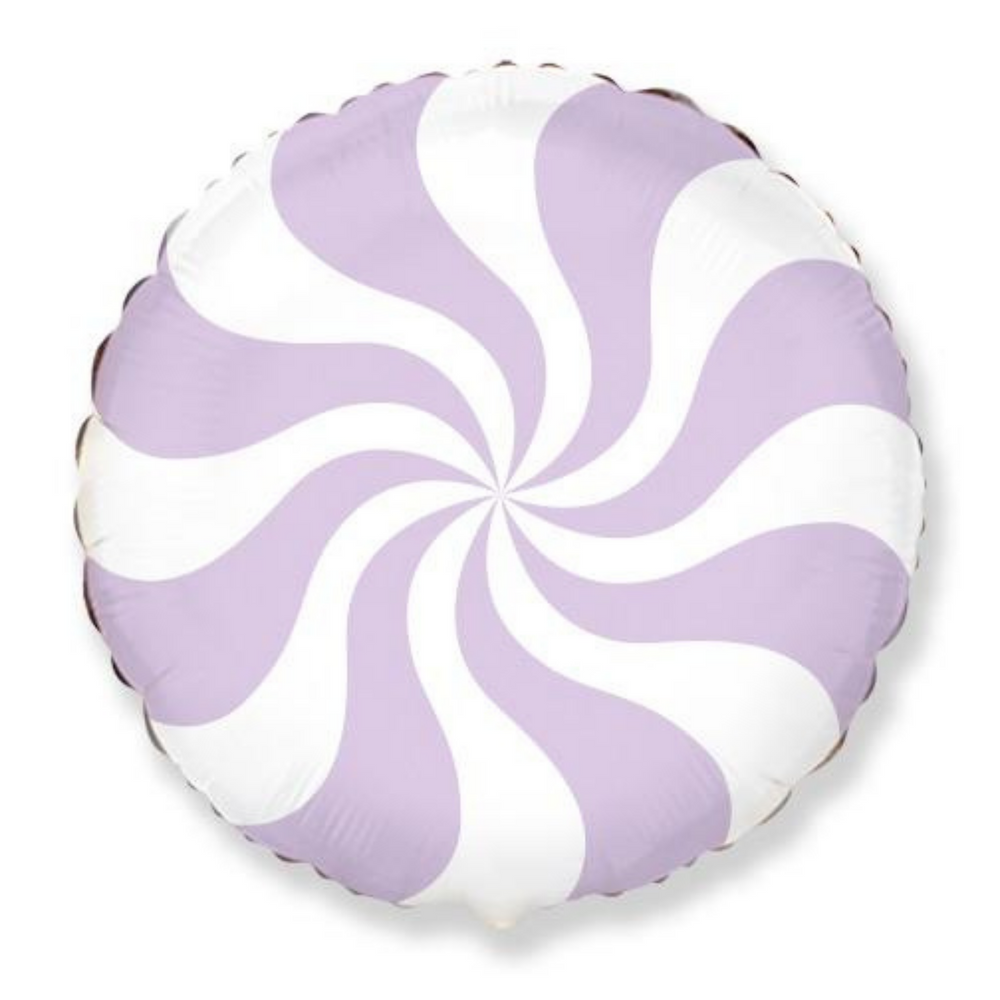 
                
                    Load image into Gallery viewer, Peppermint Swirl Pastel Mylar Balloon
                
            