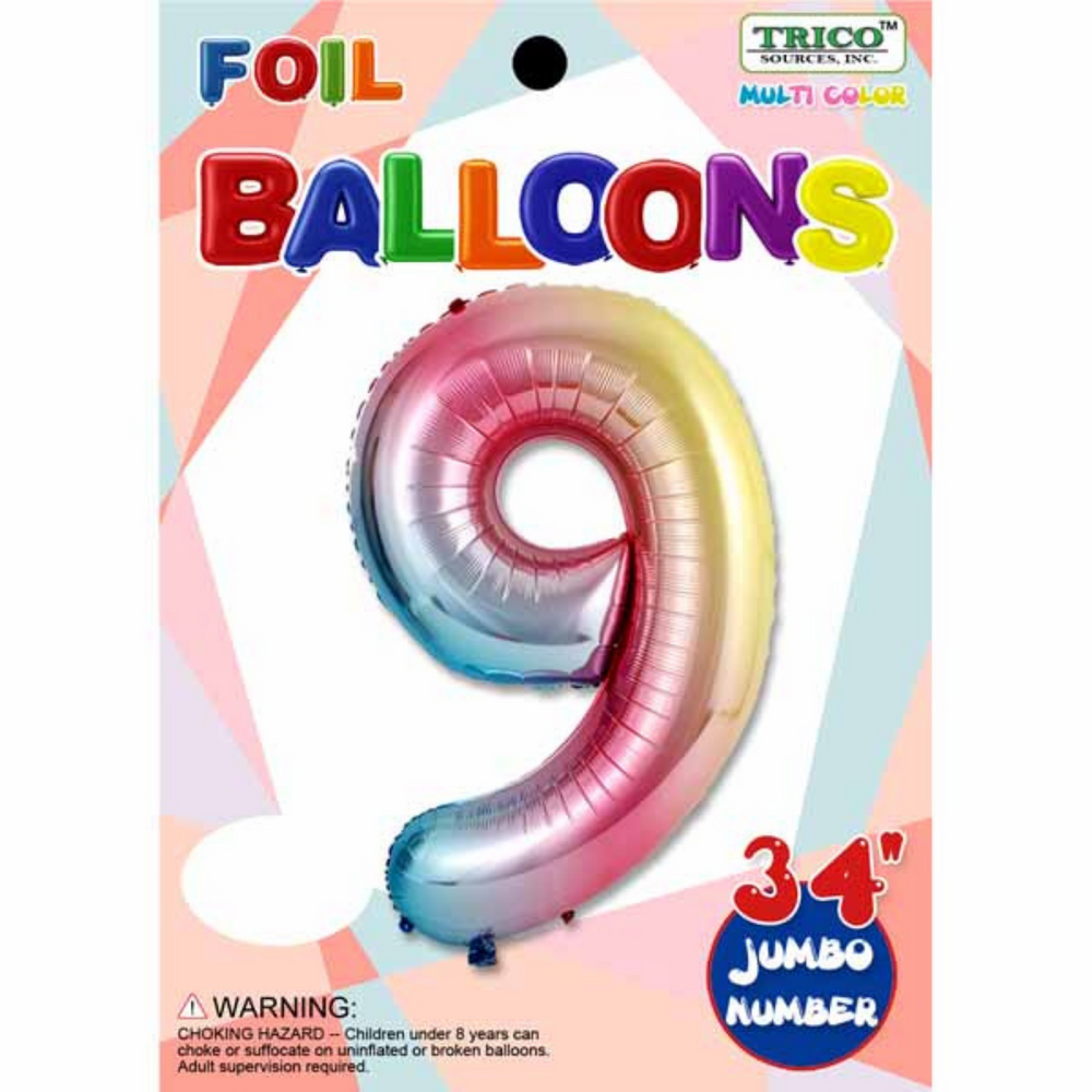 Jumbo discount number balloons
