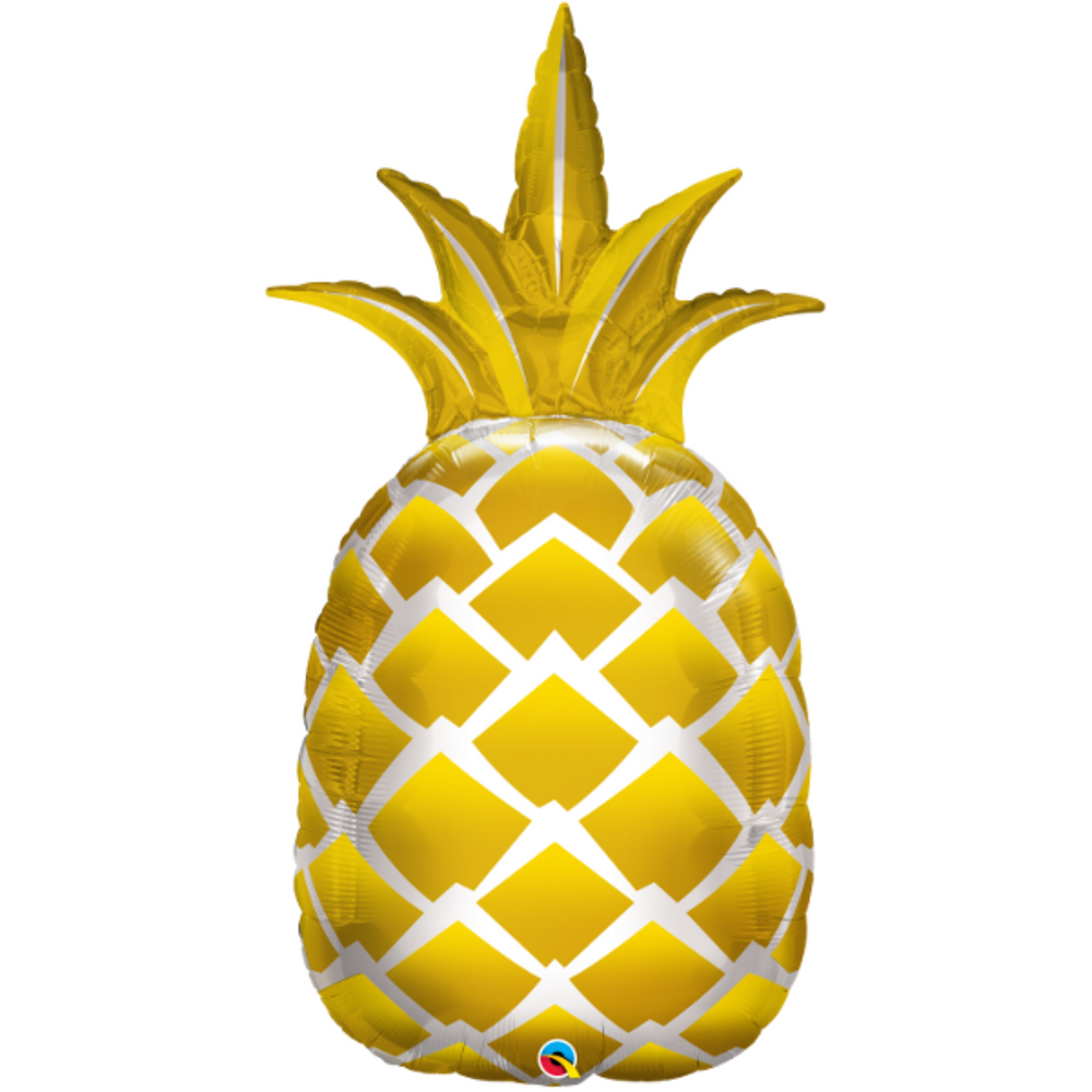 Pineapple Balloon Gold