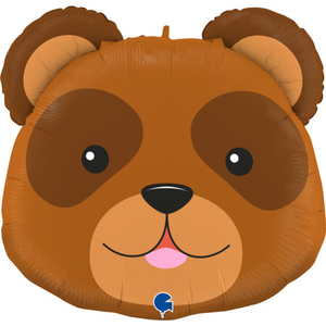 
                
                    Load image into Gallery viewer, Brown Bear Head Balloon
                
            