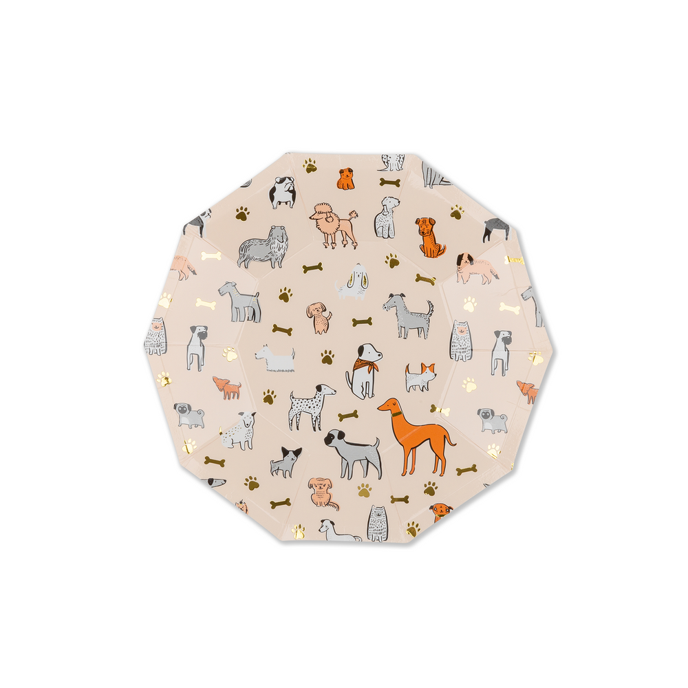 
                
                    Load image into Gallery viewer, Bow Wow Doggie Dessert Plate 7.5&amp;quot;
                
            