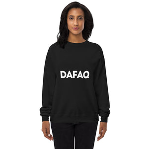 DAFAQ Unisex fleece sweatshirt