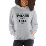 O CANADA STRONG & FREE Unisex Hoodie - Covid