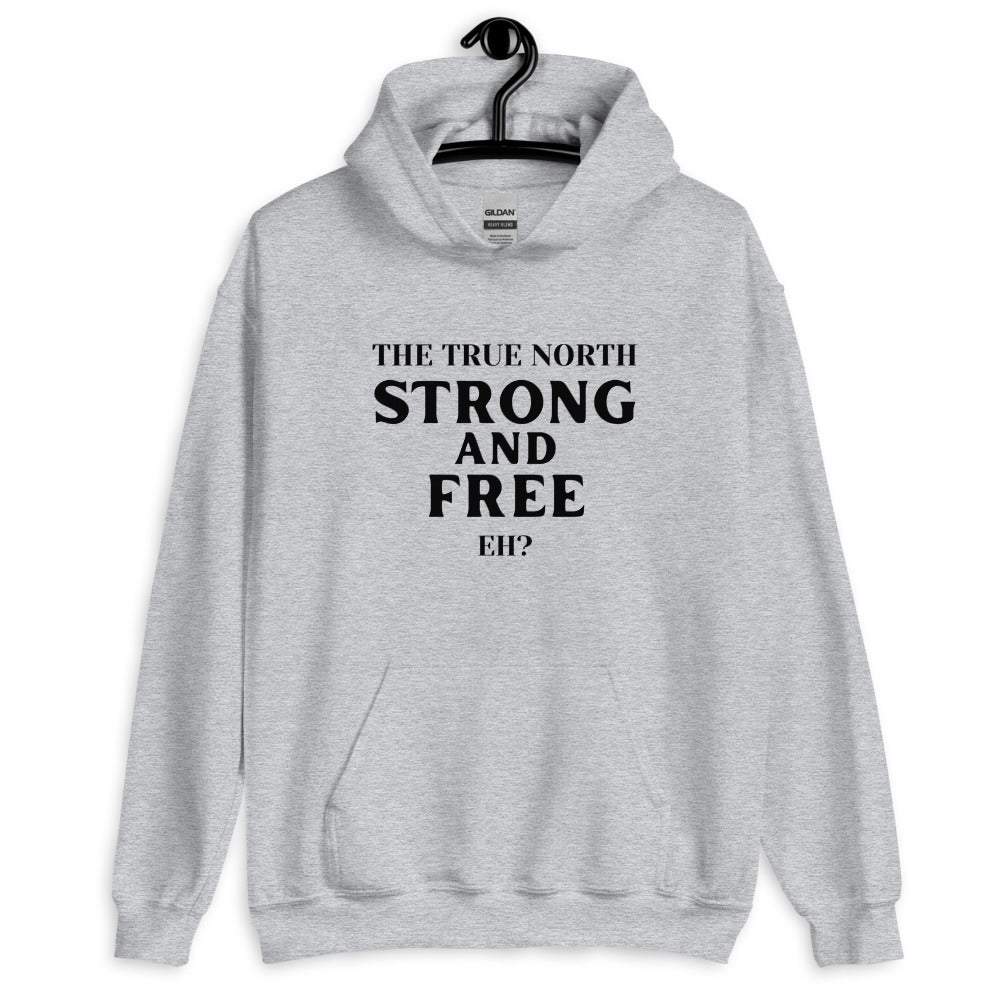 O CANADA STRONG & FREE Unisex Hoodie - Covid