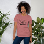 Coffee and Jesus Short-Sleeve Unisex T-Shirt