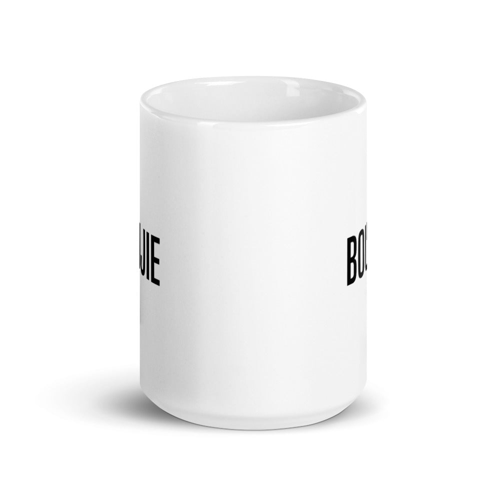 
                
                    Load image into Gallery viewer, Boujie White glossy mug
                
            