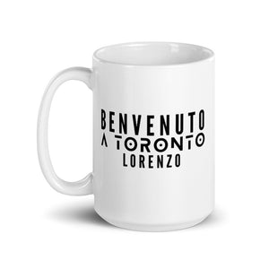 Benvenuto a Toronto Lorenzo Insigne White glossy mug - Toronto FC