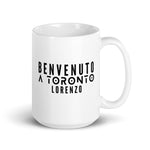 Benvenuto a Toronto Lorenzo Insigne White glossy mug - Toronto FC