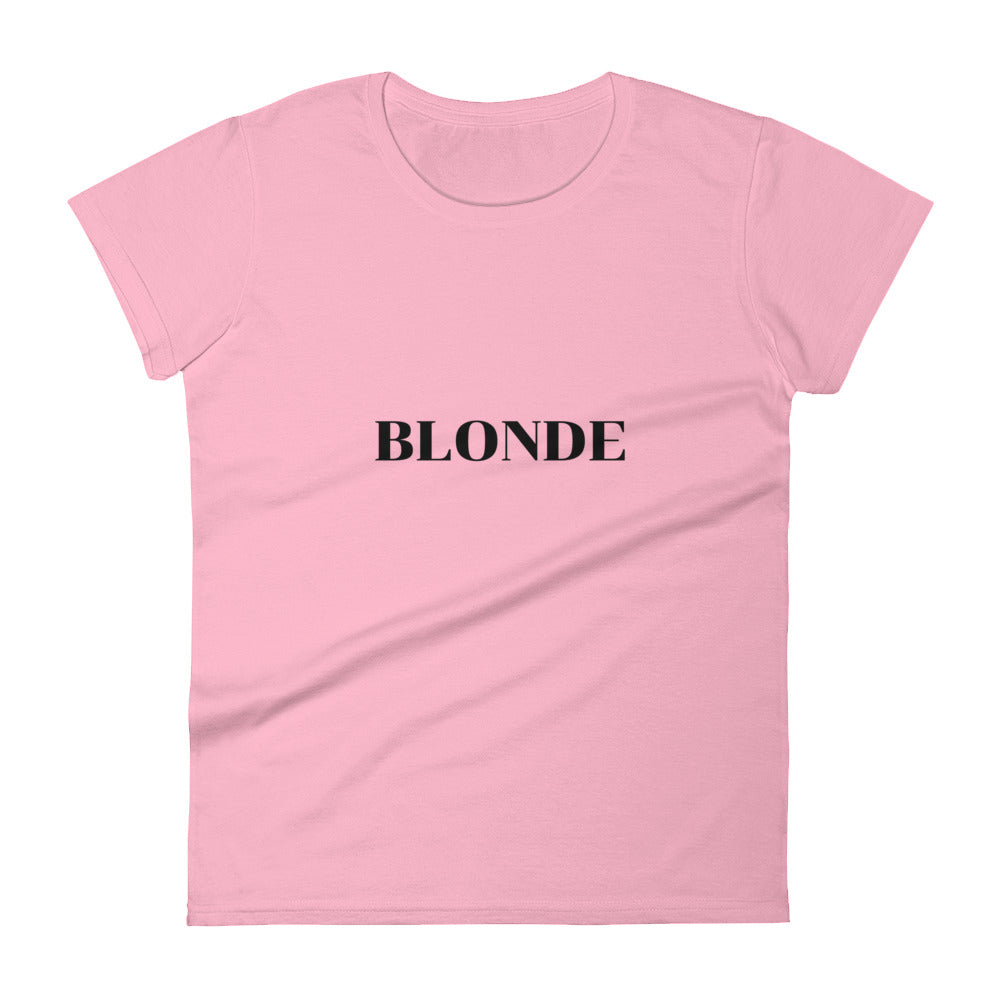 Blonde Women's short sleeve t-shirt