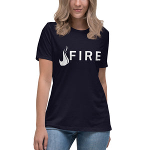 
                
                    Load image into Gallery viewer, FIRE Women&amp;#39;s Relaxed T-Shirt
                
            